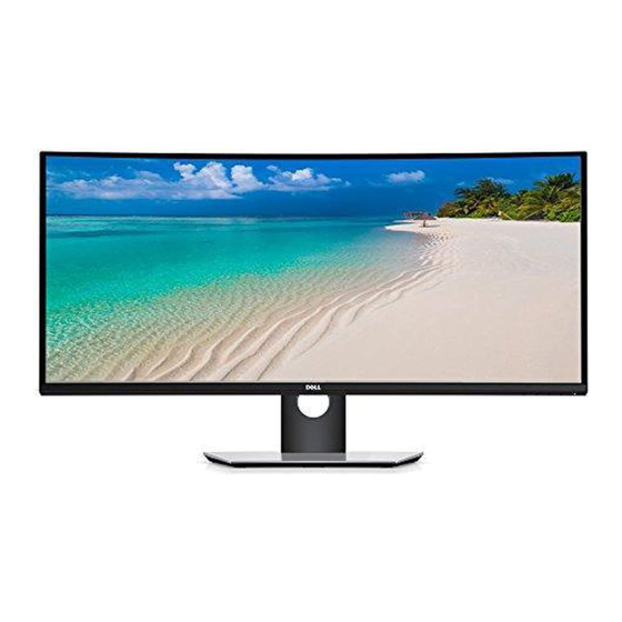 Dell UltraSharp U3417W Benutzerhandbuch
