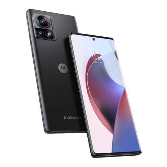 Motorola edge 30 ultra Bedienungsanleitung