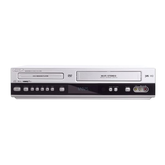 Philips DVD755VR/00 Kurzanleitung