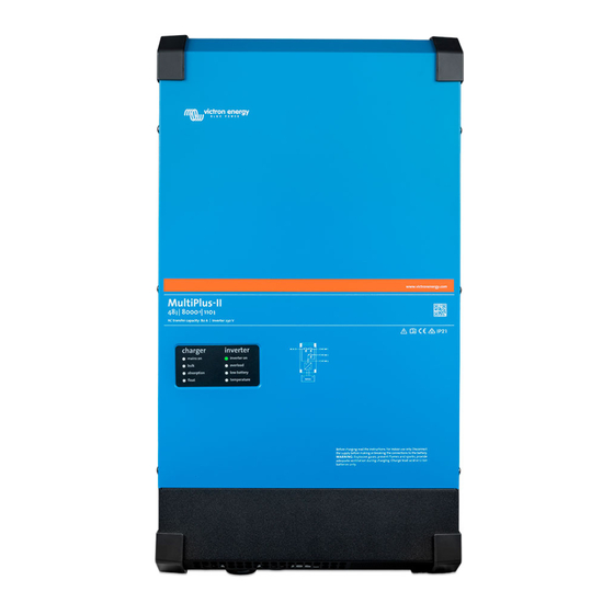 Victron energy MultiPlus-II 48 Anleitung