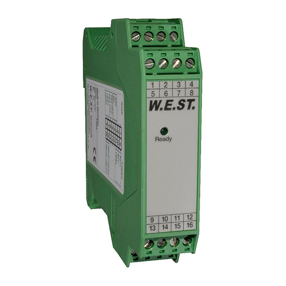 W.E.ST. SV-200 Technische Dokumentation