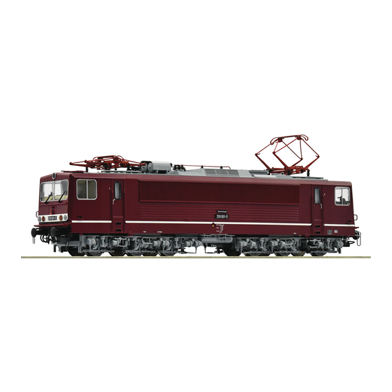 roco BR 155 Kurzanleitung