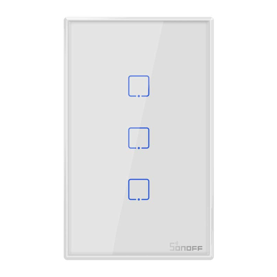 Sonoff T0 Series Bedienungsanleitung