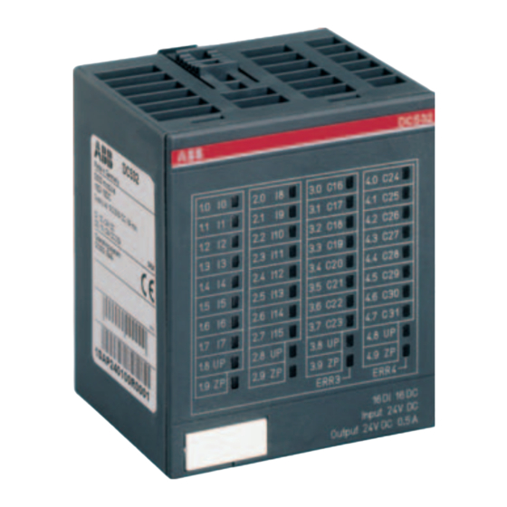 ABB DC532 Montageanweisung