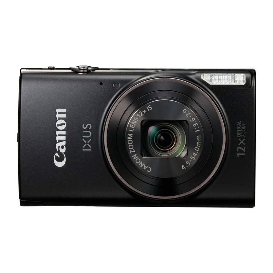 Canon IXUS 285 HS Benutzerhandbuch