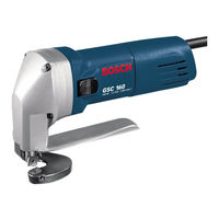 Bosch GSC 160 Professional Originalbetriebsanleitung