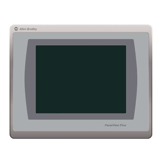 Rockwell Automation Allen-Bradley PanelView Plus 7 Benutzerhandbuch