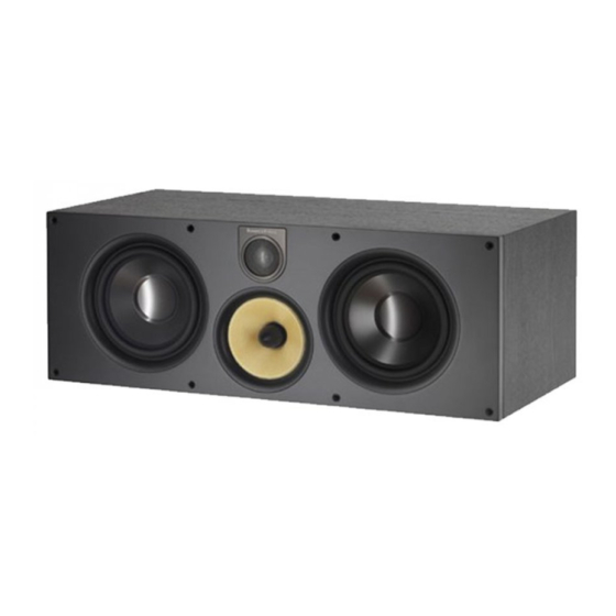 Bowers & Wilkins HTM61 S2 Handbuch