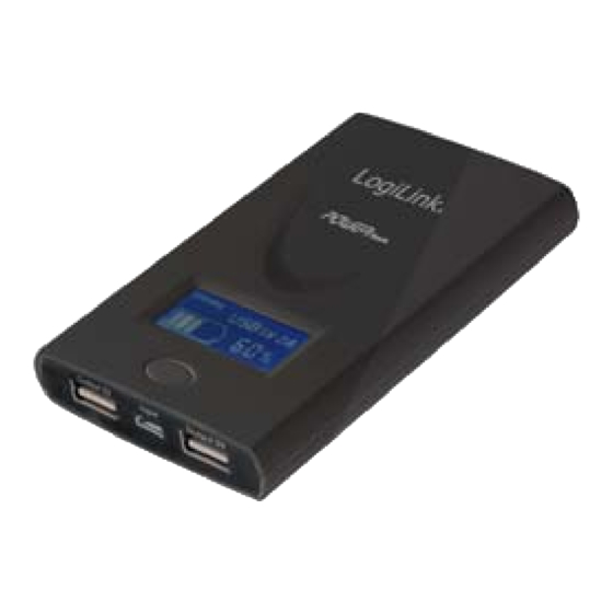 LogiLink PA0050B Bedienungsanleitung