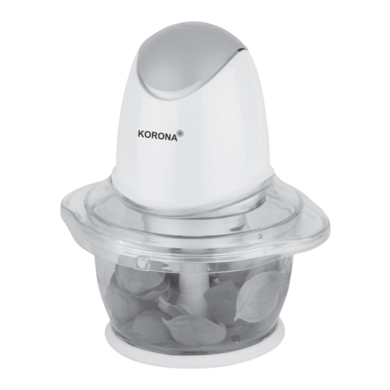 Korona Mini Chopper 25000 Bedienungsanleitung