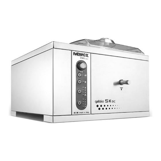 Nemox gelato 5Ksc crea sene Gebrauchsanweisung