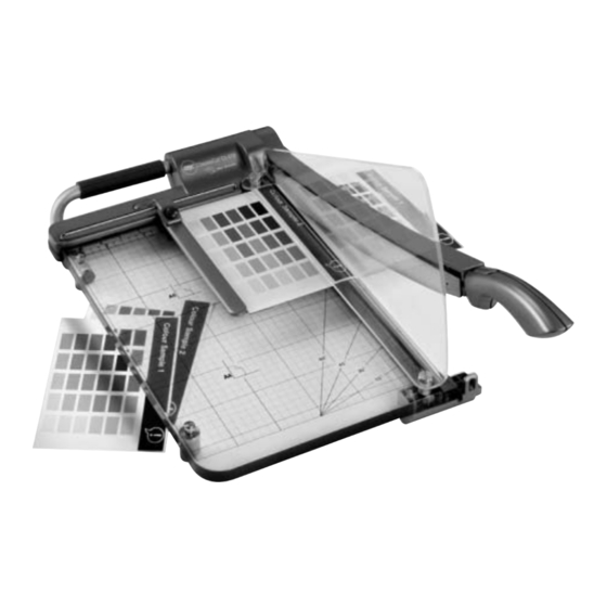 GBC ClassicCut series Bedienungsanleitung