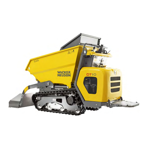 Wacker Neuson DT10 Betriebsanleitung