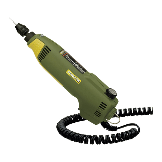 Proxxon FBS 240/E Originalbetriebsanleitung