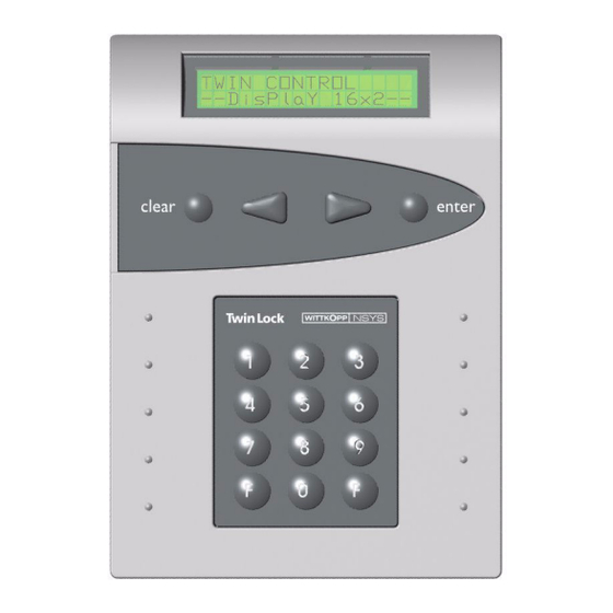 INSYS TwinLock compact Handbuch