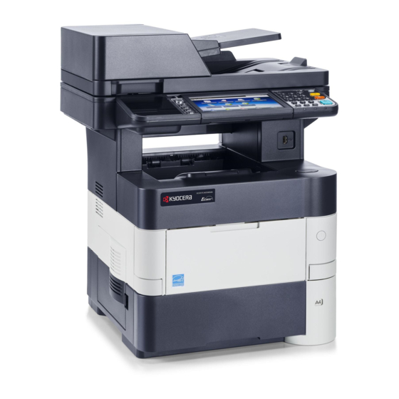 Kyocera ECOSYS M3040IDN Bedienungsanleitung