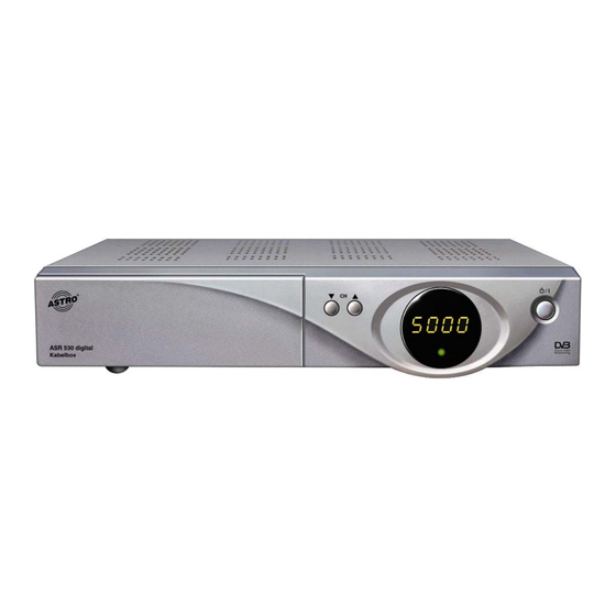 ASTRO ASR 530 digital Bedienungsanleitung