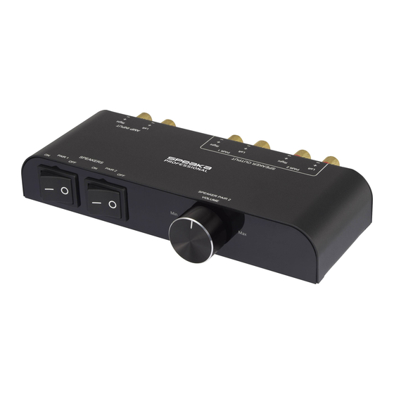 Speaka Professional 1629555 Bedienungsanleitung