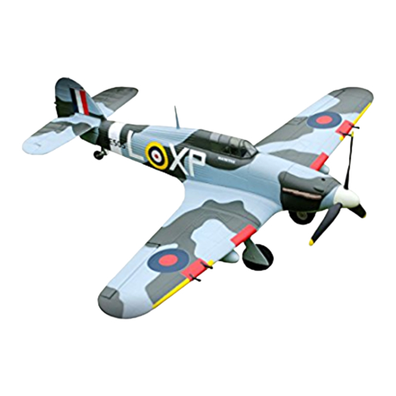Amewi Warbird Hurricane Bedienungsanleitung