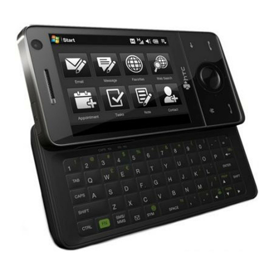 HTC touch pro Handbuch