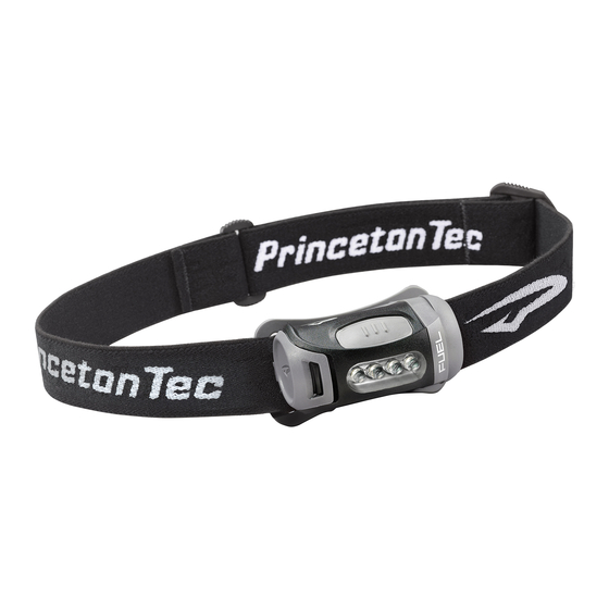 Princeton Tec FUEL Bedienungsanleitung