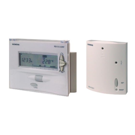 Siemens REV-R.03/16A Installationsanleitung
