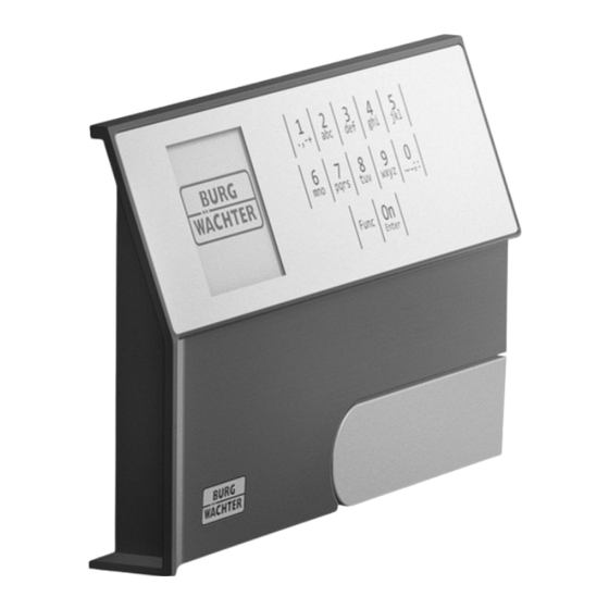 BURG WÄCHTER SecuTronic Bedienungsanleitung