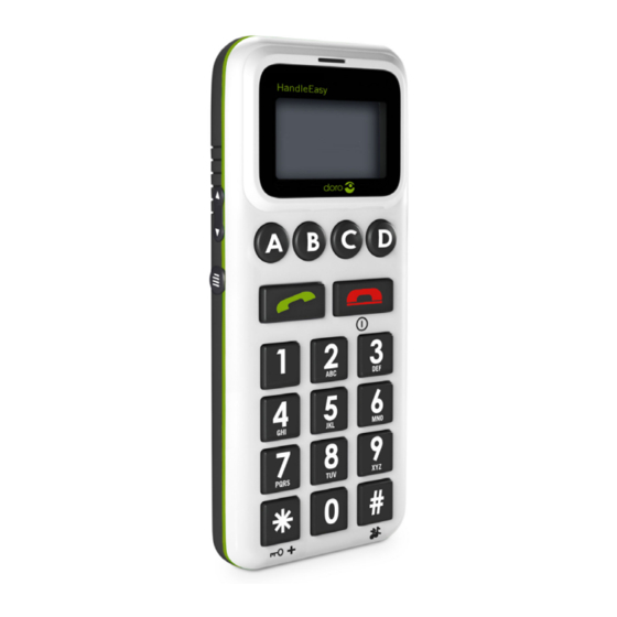 Doro HandleEasy 328gsm Bedienungsanleitung