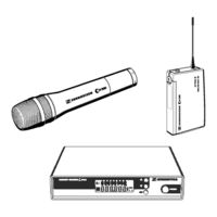 Sennheiser EW 345 Bedienungsanleitung