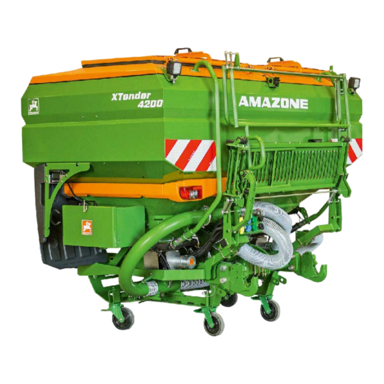 Amazone XTender 2200 Betriebsanleitung