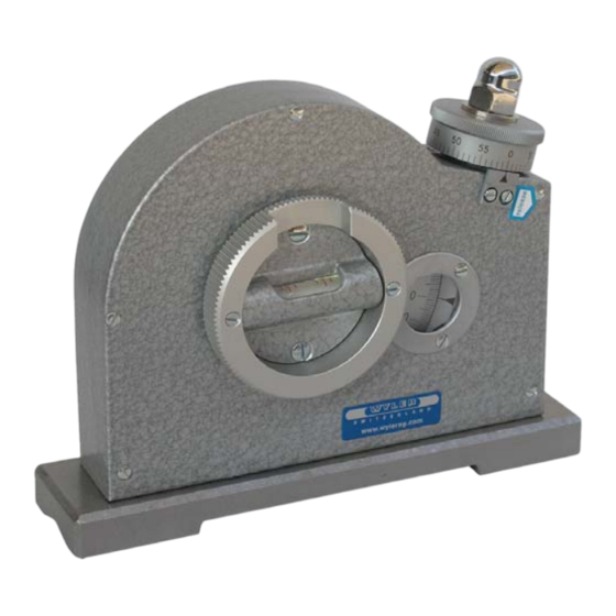 Wyler CLINOMETER 80 Bedienungsanleitung