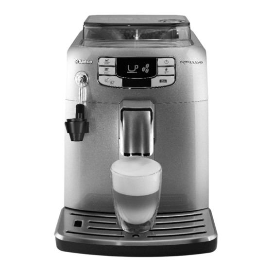 Philips Saeco INTELIA EVO HD8752 Bedienungsanleitung