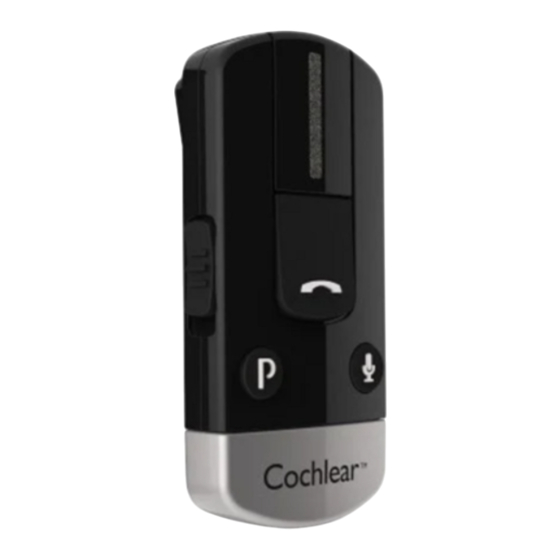 Cochlear CP900 Serie Kurzanleitung