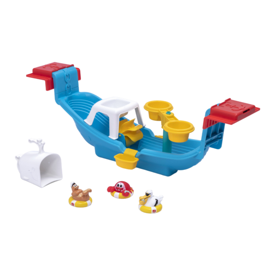 Step2 NAUTICAL RAIN SHOWERS BATH SET Bedienungsanleitung