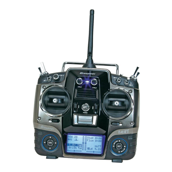 GRAUPNER MX-20HOTT Handbuch