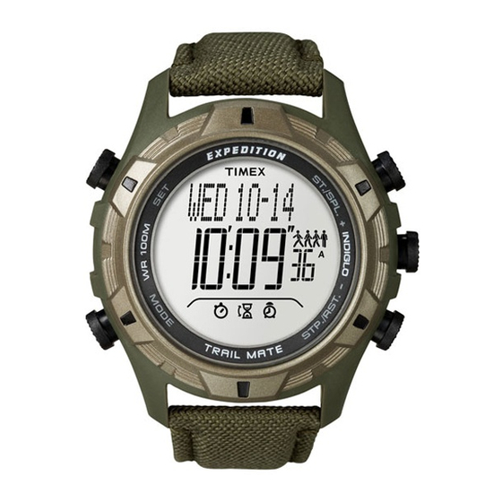 Timex W 263 Benutzerhandbuch