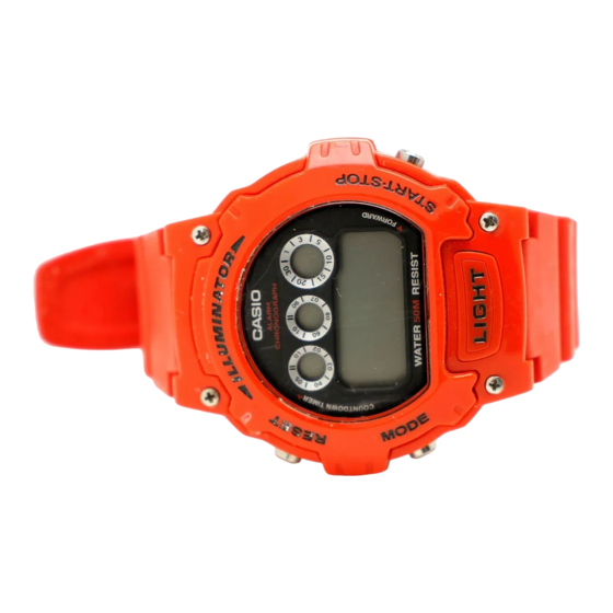 Casio 3225 Bedienerführung