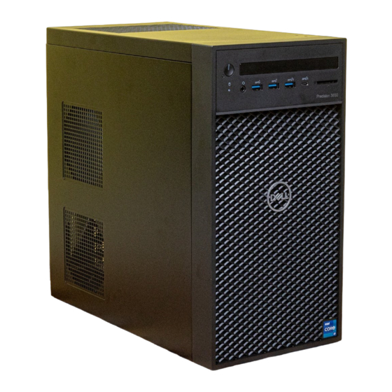 Dell Precision 3650 Tower Einrichtung Und Technische Daten