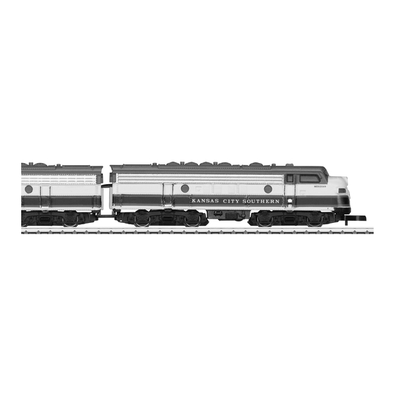 Märklin F7 Bedienungsanleitung