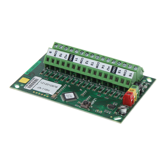 jablotron JA-116H Kurzanleitung