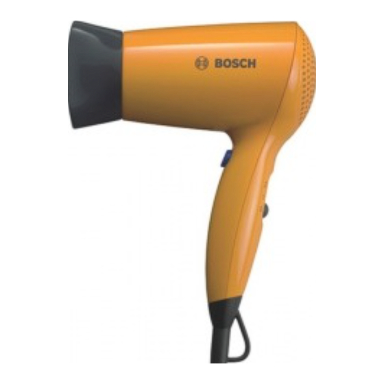 Bosch PHD21-Serie Gebrauchsanleitung