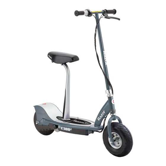 Razor E300 Bedienungsanleitung