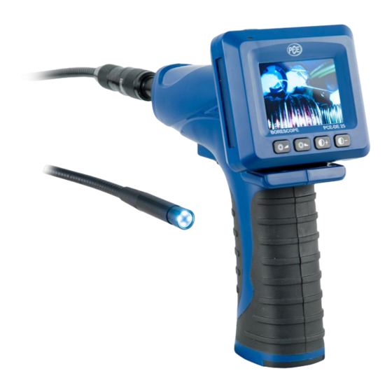 PCE Instruments PCE-DE 25 Bedienungsanleitung