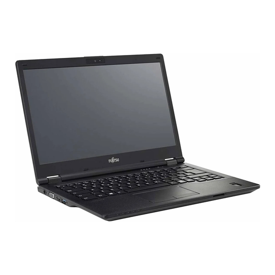 Fujitsu LIFEBOOK E458 Kurzanleitung