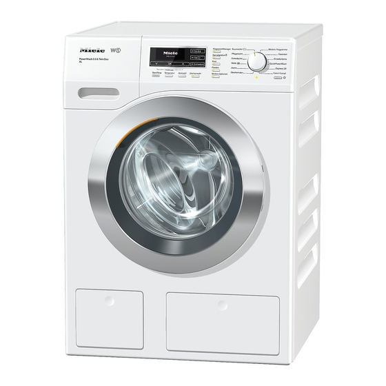 Miele WKR 771WPS Gebrauchsanweisung
