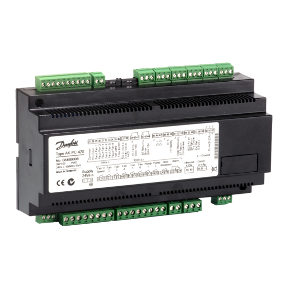 Danfoss AK-PC 420 Handbuch