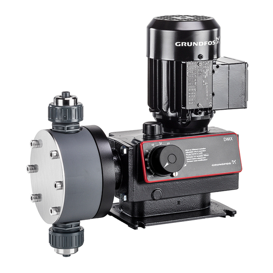 Grundfos DMH 25X Montage- Und Betriebsanleitung