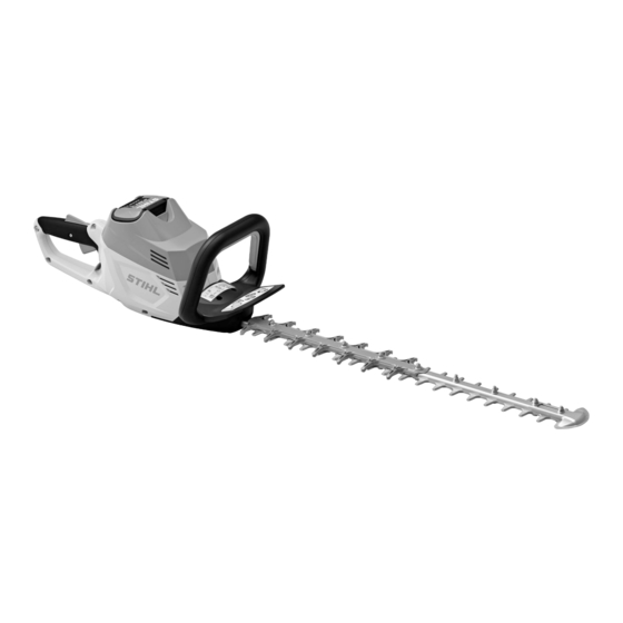Stihl HSA 100.1 Gebrauchsanleitung