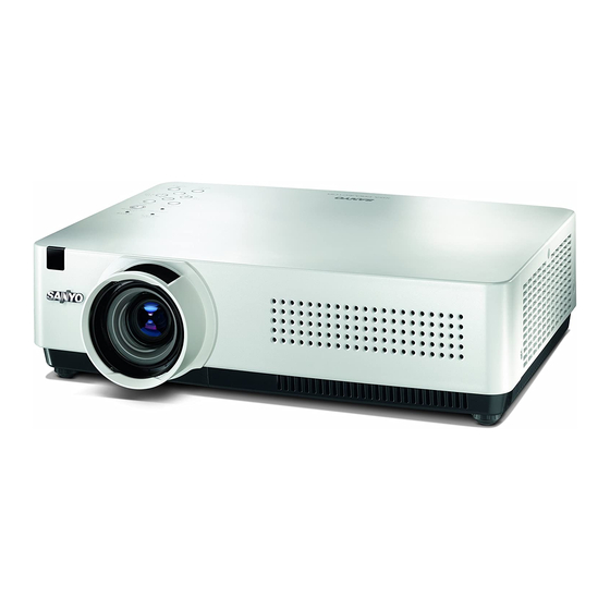 Sanyo PLC-XU300 Bedienungsanleitung