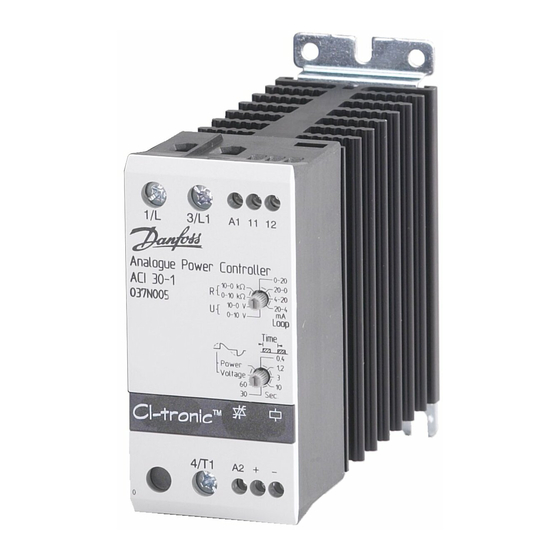 Danfoss ACI 30-1 Montageanleitung